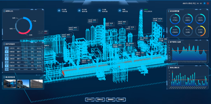 新建工廠3D可視化建設(shè)是什么樣的？