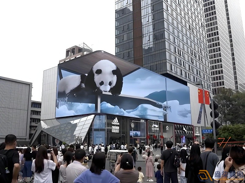 戶(hù)外裸眼3D大屏的p值由什么決定？